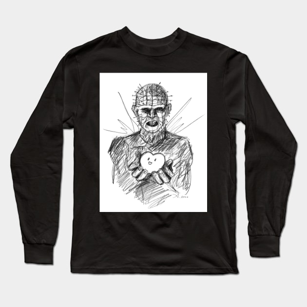 Pinhead's wee heart Long Sleeve T-Shirt by AnnabelleLecter